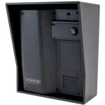 Platine de rue 600 m�tres autonome individuelle sans - fil longue distance - ultracom2 noire 600 - solo ...