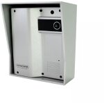Platine de rue 600m�tres autonome individuelle sans - fil longue distance - ultracom2 argent�e 600 - ...