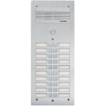 Platine de rue srie 300 audio faade alu 4 mm 20 appels bticino 308320