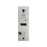 Platine vidéo inox encastrée 1bp avec clavier 100 codes, perçage vigik et boucle magnétique à encombre ... Platine vidéo inox encastrée 1bp avec clavier 100 codes, perçage vigik et boucle magnétique à encombre ...
