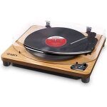 Platine vinyle - ion audio - air lp - bluetooth - conversion usb - 3 vitesses (33, 45, 78)
