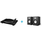 Platine vinyle jvc al - f76b bluetooth 5. 4 ? pr�ampli commutable, noir / aluminium