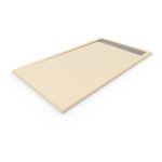 Platos de ducha y mamparas - receveur de douche deluxe avec cadre 80x120 cm beige Platos de ducha y mamparas - receveur de douche deluxe avec cadre 80x120 cm beige