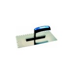 Platoir, acier inoxydable, denture carr�e, denture : 6 x 6 mm, dimensions 280 x 130 mm