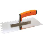 Platoir crant� inox 130x270 mm denture carr�e pro series platoir crant� inox 130x270 mm denture carr�e ...