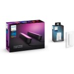 Philips hue - play pack white & color ambiance, noir, pack de 2, kit de base + t�l�commande