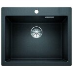 Blanco - pleon 6 - vier en silgranit, 62x51 cm, noir 525953