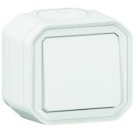 Plexo interrupteur va et vient saillie complet �tanche blanc ip55 - 069751l - legrand