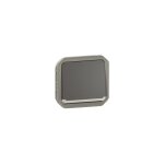 Plexo interrupteur va et vient � voyant lumineux � composer �tanche anthracite ip55 - 069803l - legrand ...