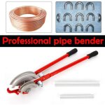 Plieuse de tuyau de 15 / 22 mm avec 2 rails de guidage, cintreuse de tube de 750 mm pour plier les tuyaux ...
