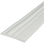 Plinthe auto - adh�sive (2m / rouleau), moulure en mousse imperm�able pour salon et mur tv, finition ...