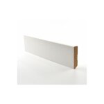 Plinthe blanche � peindre pour parquet contrecoll� - 6 cm - longueur 240 cm