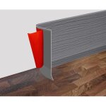 Plinthes flexibles autocollantes en pvc (4 mtres), plinthes adhsives (10 cm de large, 2 mm d'paisseur), ...