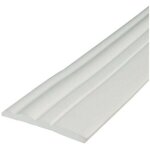 Plinthe souple autocollante blanche plinthe pliable, 5 m