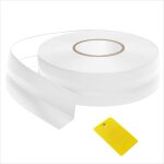 Plinthe souple autocollante en pvc - 20 x 50 mm (35 m, blanc) - plinthe de finition murale pour cuisine ...