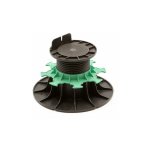 Plot h80 / 140mm ( 80 / 140 ) pvc rglable  vrin pour lambourdes terrasse bois