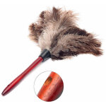 Plumeau en plumes d'autruche duster wood dust brush dust feather