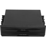 Poche radio simple din, 2 en 1 bote de rangement pour autoradio multi - usages abs universel 1din 2 ...