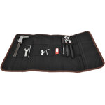 Pochette multifonction s8, sac de rangement enroulable pour outil de r�paration de poign�e (noir)