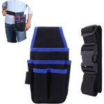 Pochette � outils porte sac � outils 7 compartiments oxford r�glable avec poches universelles sac � outils, ...