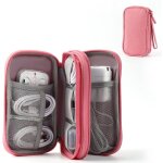 Pochette de rangement lectronique, 3 compartiments, sac de rangement de cbles de voyage, pochette lectroniq ...
