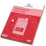 Pochette � soufflets kraft brun arm� la couronne 229 x 324 - 130 gr - paquet de 50