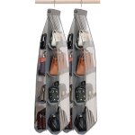 Pochette transparente  suspendre au mur. sac de rangement transparent pour articles divers en cuir avec ...