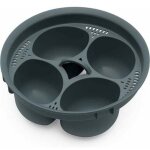 Pocheuse � ?ufs - 4 ?ufs - moule � ?ufs � la coque, petit d�jeuner, cuiseur � ?ufs, poch�, moule � ?ufs ...