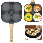 Poêle à 4 emplacements, poêle à crêpes, petite poele pancakes antiadhésive en aluminium pour petit - ... Poêle à 4 emplacements, poêle à crêpes, petite poele pancakes antiadhésive en aluminium pour petit - ...