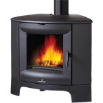 Bronpi - pole  bois d'angle en fonte bremen 12 kw