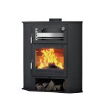 Pole  bois d'angle avec four - firematic akron 9. 5 kw