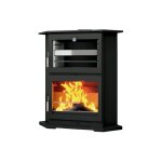 Pole  bois d'angle avec four - firematic tucson 10. 9 kw