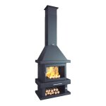 Fm biomasa - poêle à bois cheminée - firematic denton 13. 8 kw Fm biomasa - poêle à bois cheminée - firematic denton 13. 8 kw