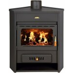 Prity - po�le � bois de coin pour syst�me de chauffage central. puissance de chauffage 6 + 12 kw. mod�le ...