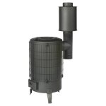 Theca - pole  bois lea 4 ecodesign sortie d110mm