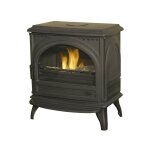 Godin - pole  bois fonte 7kw anthracite 366109