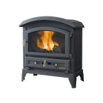 Godin - poêle à bois fonte - canadien - 9 kw - peint anthracite 310103 Godin - poêle à bois fonte - canadien - 9 kw - peint anthracite 310103