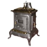 Pole  bois entirement en fonte parlor big 6 kw