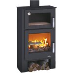 Bronpi - pole  bois avec four gijon - h 9 kw sans kit four inox