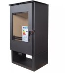 Verso - po�le � bois ina - 7, 5 kw puissance et design �l�gant pour un chauffage efficace