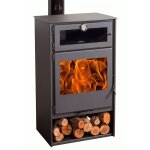 Poêle a bois eco design nice 11 kw titanium - juan panadero Poêle a bois eco design nice 11 kw titanium - juan panadero