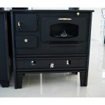 Prometey - pole  bois. puissance de chauffage de 7 kw. pole  combustible solide avec four. modle ...