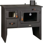Poêle à bois pour système de chauffage central. puissance de chauffage 4 + 12 kw. modèle prity w12 pm ... Poêle à bois pour système de chauffage central. puissance de chauffage 4 + 12 kw. modèle prity w12 pm ...
