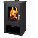 Verso - pole  bois theia - 9 kw panneaux latraux noirs et design contemporain