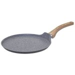Pole  crpes en aluminium forg de 28 cm avec revtement en marbre et effet pierre grise ? livraison ...