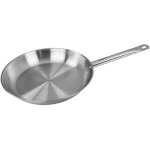 Po�le � frire mega - m en acier inoxydable, diam�tre 32 cm n