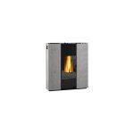 Godin - poêle à granulés de bois 491009gris Godin - poêle à granulés de bois 491009gris