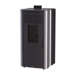 Bronpi - pole  granuls option canalisable coral nc 14 kw titane - sans kit de canalisation