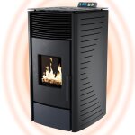 P12 pole  granuls 13, 6 kw jusqu' 300 m ? chemine lectrique avec mode eco, wi - fi ready, minuterie ...