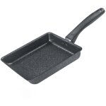 Po�le � omelette japonaise tamagoyaki antiadh�sive rectangulaire pour une cuisson sans huile